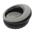 thumbnail image 3 of Inflatable Couch Flocking Air Sofa Simple Inflatable Chair for Living Room Bedroom Reading Room Office Balcony Travel Grey, 3 of 5