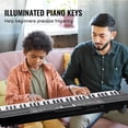thumbnail image 3 of VEVOR 61 Key Digital Keyboard Piano Electric Portable 200 Tones 200 Rhythms, 3 of 9