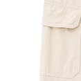 thumbnail image 5 of Timegard Pants for Women Straight Leg Solid Color Cargo Pants Lounge Pants with Pockets Fall Outdoor, 5 of 5
