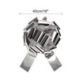 thumbnail image 2 of Unique Bargains 16 Inch Extra Large Pull Bow Car Gift Wrapping Bows Ribbon for Wedding Car Baskets Big Gift Bow, Silver, 2 of 7