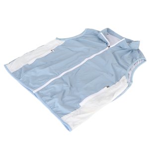 Veste de refroidissement pour ventilateur Speed Summer Vest Air Trousses de premiers soins sans manches bleues de conditionnement