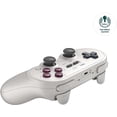 thumbnail image 3 of 8BitDo Pro 2 Manette Bluetooth pour Switch, Mise à Jour du Joystick à Effet Hall, Manette de Jeu Sans Fil pour Switch, PC, Android et Steam Deck & Apple (Édition g Classic), 3 of 7