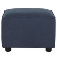 thumbnail image 3 of Evolur Holland Ottoman tapissé | Modern Design, 3 of 6