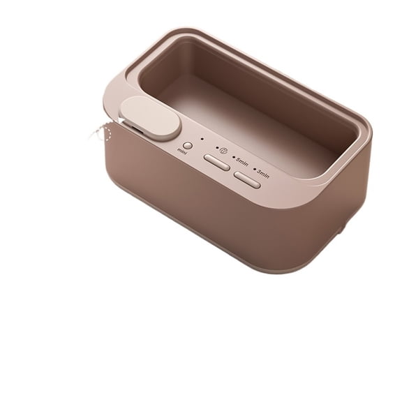 Nettoyeur Ultrasonique Portable Machine de Nettoyage Domestique Bijoux Lunettes Ultrasonique Haute Fréquence