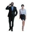 thumbnail image 2 of HILABEE 1/64 Scale People Figures People Figurines Resin DIY Scene Worker Character Model Fairy Garden DIY Scene Train Station Layout Style B, 2 of 9