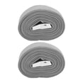 thumbnail image 2 of Ratchet Straps, Gray Tie Down Straps 25Mm/0.9In Practical  For Luggage For Surfboards For Kayak Transportation For Canoe, 2 of 8