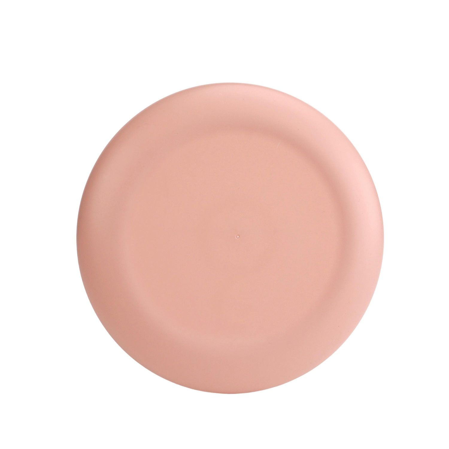 Assiette ronde en polypropylène rose blush Mainstays 1 pièce