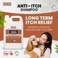 thumbnail image 3 of Natural Dead Sea Anti-Itch Pet Shampoo For Dogs & Cats - Soos Pets, 3 of 9