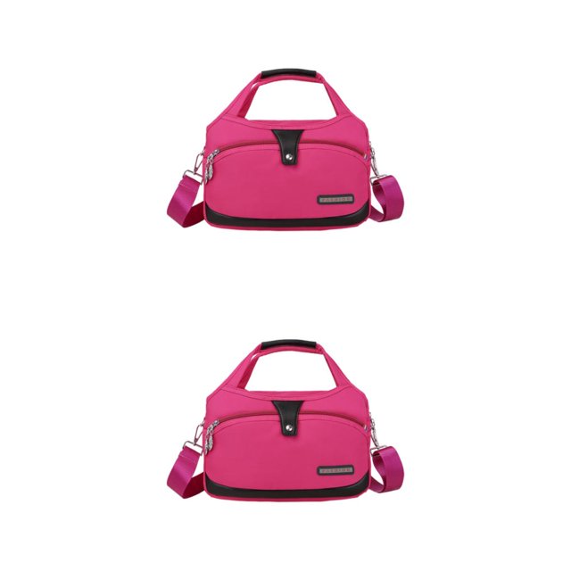 Maytalsory Casual And Multifunction Bags For All Daily Activities Adjustable Shoulder Strap rose red 29*19*9*12 2Set