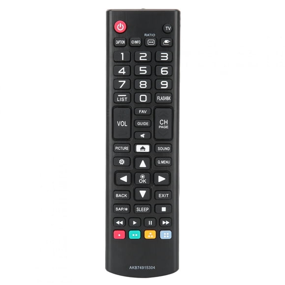 Multi Functional Remote Control,AKB74915304 Multi Functional TV TV Remote Control Remote Control Replacement Maximized Efficiency