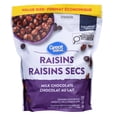 thumbnail image 1 of Great Value Milk Chocolate Raisins, Kosher, Made in Canada, 908 g, 1 of 5