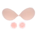 thumbnail image 2 of Strapless Adhesive , Breathable Easy Wearing   Perfect Fit Silicone Push Up  For Dress Up Black,Skin Color, 2 of 8