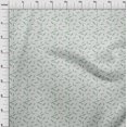 thumbnail image 4 of oneOone Georgette Viscose Sea Green Fabric Utensils Tea Cups Craft Projects Decor Fabric Printed By The Yard 42 Inch Wide, 4 of 4