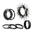 thumbnail image 2 of Single 1 Speed Cassette Cog Fixed Single Speed Gear Freehub Conversion Fixed Gear Conversion Set for 7-10s Hubs Black, 2 of 9