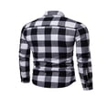 thumbnail image 2 of Chemises Décontractées à Carreaux pour Hommes Flanelle Chemises à Carreaux Rouges Homme Manches Longues Chemise Homme Chemises à Carreaux en Coton, 2 of 2