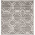 thumbnail image 2 of Safavieh Amherst Grey Indoor Outdoor Rug - Square 5', 2 of 2