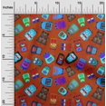 thumbnail image 2 of oneOone Cotton Poplin Maroon Fabric Halloween Sewing Craft Projects Fabric Prints By Yard 56 Inch Wide, 2 of 4