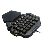 Clavier Gaming Claster en plastique Unanéré Clacher Rgb Blacklight Claître mécanique avec Macro fonction de définition