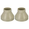 thumbnail image 1 of Unique Bargains 6' to 3.5' Duct Reducer Connector Ventilation Tube Increaser Adapter Beige 2 Pack, 1 of 5
