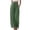 Army Green, variant on LOVZFMLL Women's Pants, Casual Solid Pants Comfortable Elastic High Waist Wide Leg Full Length Trousers White, 2XL