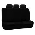 thumbnail image 4 of FH Group Car Seat Covers Full Set Cloth - Universal Fit, Automotive Seat Covers, Airbag Compatible, Solid Bench Rear Seat, Washable Car Seat Cover for SUV, Sedan, Van, 4 of 9