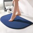 thumbnail image 1 of Tapis de Bain Antidérapant pour Salle de Bain, 50*80, Bleu Marine, 1 of 5