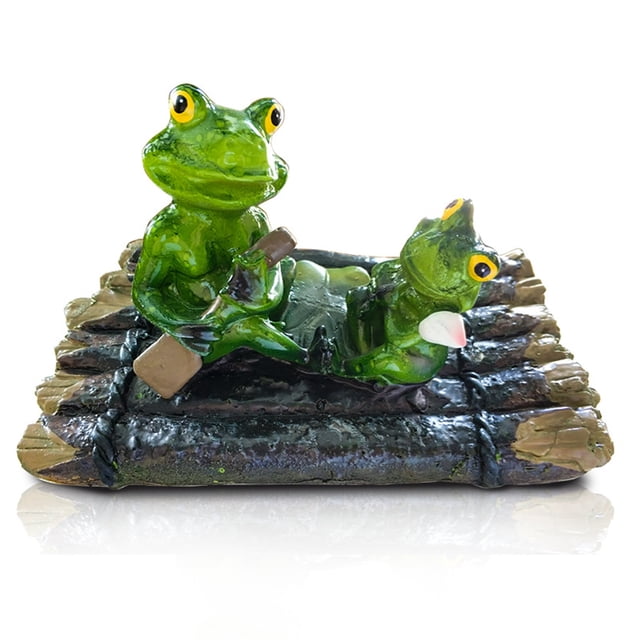 Maytalsory Ren Frogs Liven Up Pond , adding a With Durable Ren Frogs As Decoration Frog Mini Pond Decoration Balcony