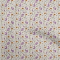 thumbnail image 1 of oneOone Polyester Spandex Beige Fabric Floral Craft Projects Decor Fabric Printed By The Yard 56 Inch Wide, 1 of 4