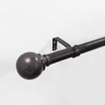 thumbnail image 2 of Mainstays 1” Bronze Ball Adjustable Curtain Rod, 30”-84”, 2 of 4