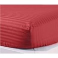 thumbnail image 2 of 1100 Thread Count 100% Egyptian Cotton 3-Piece Fitted Sheet ( 1 Fitted Sheet + 2 Pillow Covers) 30 Inches Deep Pocket Size Stripe Pattern, 2 of 4
