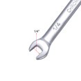 thumbnail image 4 of Unique Bargains 1/4 inch Ratcheting Combination Wrench SAE 72 Teeth 12 Point Ratchet Box Ended Spanner Tools, Cr-V, 4 of 5