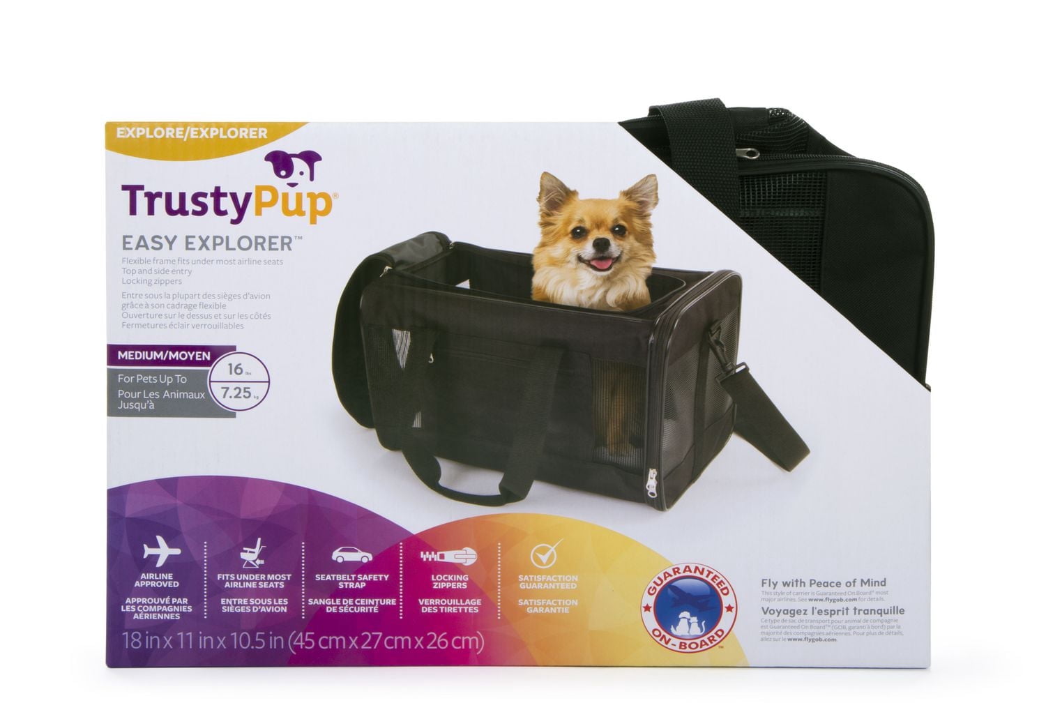 TrustyPup Jouet de transport facile pour chien