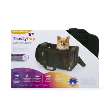Transporteur pour chiens et chats Easy Explorer de TrustyPup Base antichoc