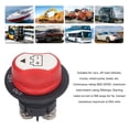 thumbnail image 3 of Battery Isolator Switch, 50m Ohm  Contact Resistance Battery Disconnect Switch 100A  For Truck, 3 of 8