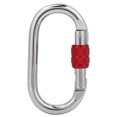 thumbnail image 3 of Rock Climbing Carabiner, High Stability High Strength Carabiner, Durable Carbon Steel Mountain Climbing Rock Climbing Outdoor Training For Fire Rescue, 3 of 8