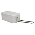 thumbnail image 2 of MesaSe Camping Bento Box Tin Aluminum Alloy Camping Lunch Box with Steaming Rack for  Camping Hiking Backpacking Traveling, 2 of 7
