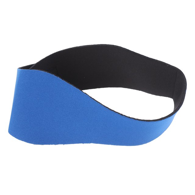 Bandeau de Natation Ajustable Yoga Plongée Protection des Oreilles Bande pour Cheveux pour Enfants Adulte Taille g (Bleu)