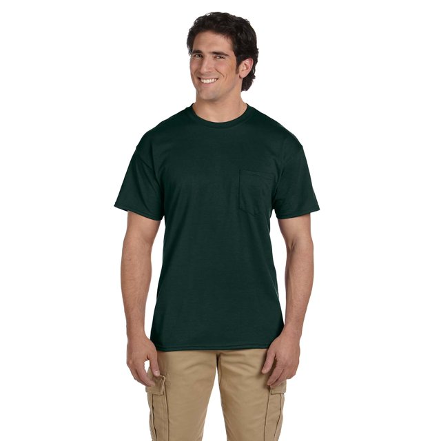 Gildan Men's Dryblend Double Needle 7/8 Inch Collar T-Shirt, Style G8300