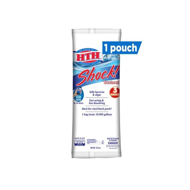 HTH 13,3 oz Granule Shock - Lot de 18