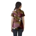 thumbnail image 4 of Moomaya Chemise Tunique Style Enveloppant pour Femmes en Coton Décontracté Col Classique Boutonné, 4 of 6