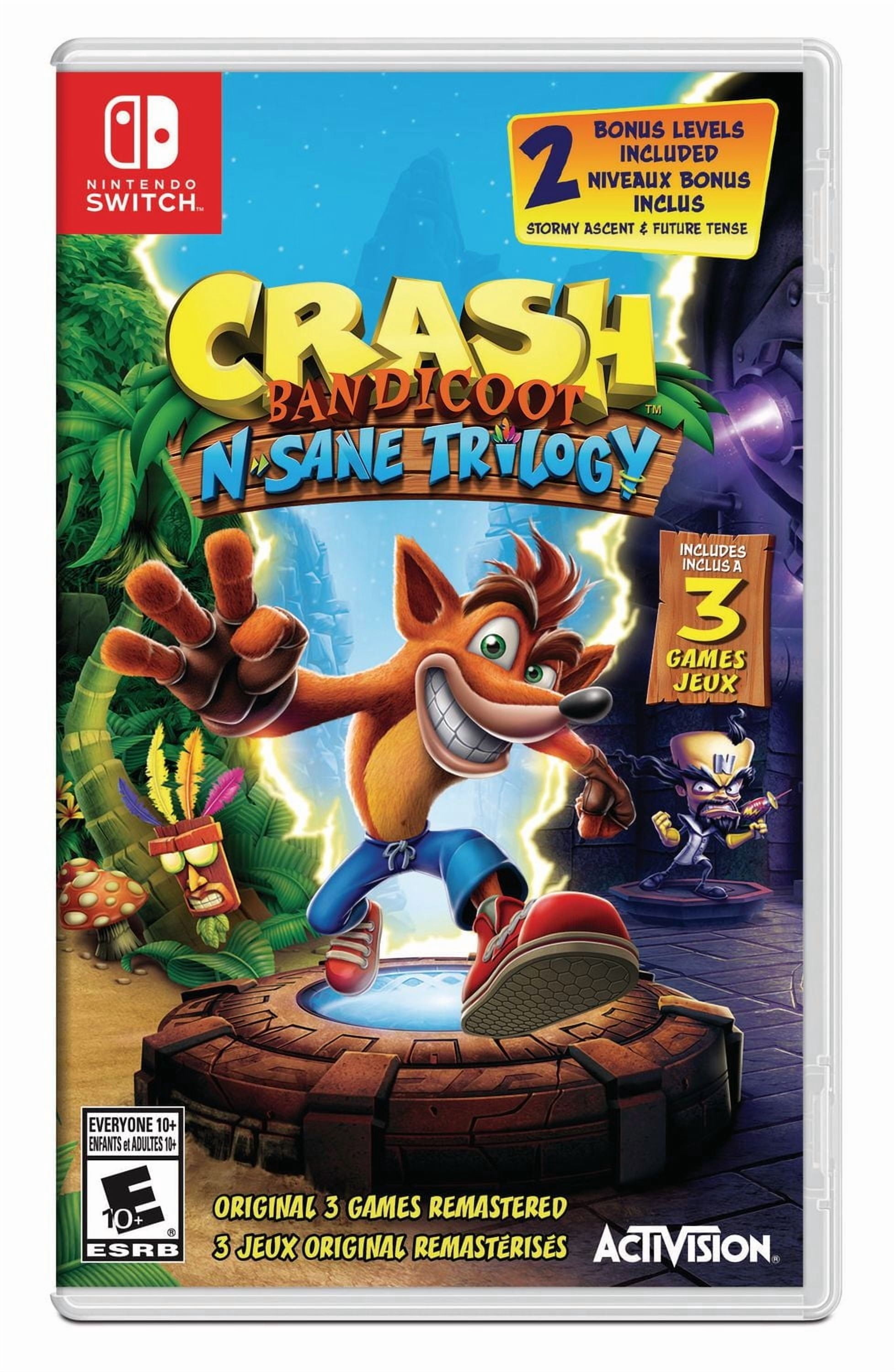 Nintendo Switch Splatoon 3 & Crash Bandicoot: On the Run Crash Bandicoot (Nintendo Switch) - Walmart.ca
