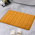 thumbnail image 4 of Bovemsi Clearance Memory Foam Bath Mat Bathroom Rugs Toilet Soft Non Slip Mat Bathroom Bedroom Floor Shower Rug Decor Comfortable Water Absorbent Machine Washable Easier To Dry Floor Rug Mats, 4 of 4