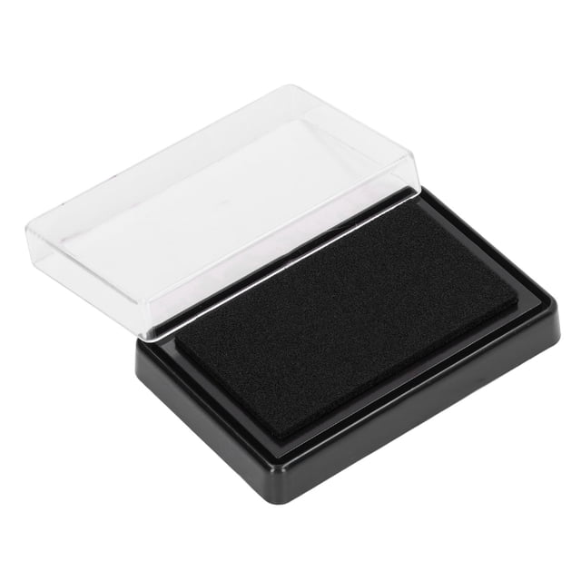 Baby Footprint Ink Pad, Baby Ink Pad PVC For Pets Black Ink