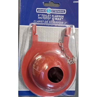 JONES STEPHENS Universel 3 Pouces Rouge Flapper de Toilette Convient à TOTO® G-Max®