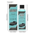 thumbnail image 3 of Agent de Rénovation de Plastique Automobile pour Restaurer le Fini Lustré, Protection Anti-Usure, Deux en un Intérieur et Extérieur 120 ml, 3 of 9