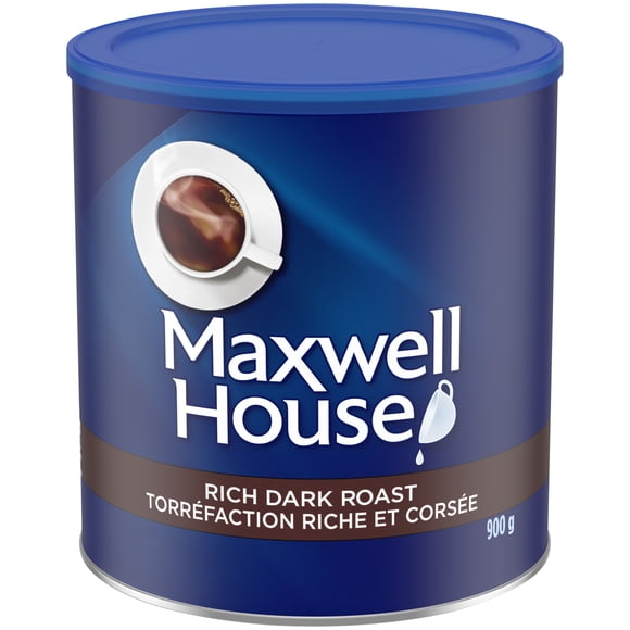 Café moulu de torréfaction riche et corsée Maxwell House