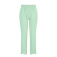 thumbnail image 4 of Timegard Womens Plus Size Pants Elastic Waisted Solid Color Lightweight Pants Lounge Trousers Pockets, 4 of 4