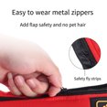 thumbnail image 4 of relayinert Polyester Fait Veste pour Chiens Durable et Anti-Rayures Exquise Artisanat Chiens Réfléchissants Veste Bleu Sûr 2XL, 4 of 6