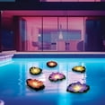 thumbnail image 2 of Merkury Innovations H2GLO Floating Light Up Lily Pads, 2 of 2