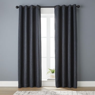 Better Homes & Gardens Linen Grommet Blackout Window Curtains Panel, 50" x 84"